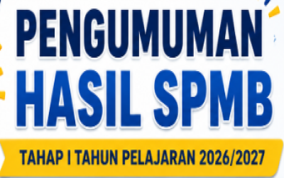 Informasi Pengumuman Hasil SPMB Tahap I Tahun Pelajaran 2026/2027
