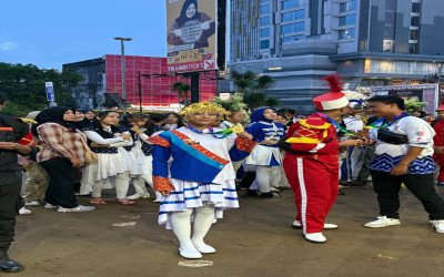 SMK Negeri 8 Palembang Raih Juara 1 pada Sport Festival Marching Band di Transmart Palembang